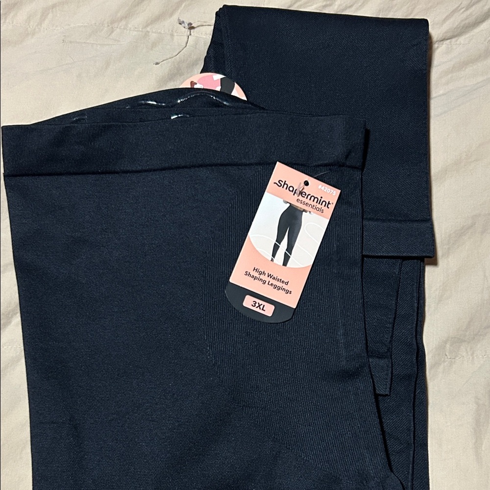 Shapermint Black High-Waisted Shaping Leggings